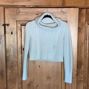 Club Monaco crop turtle neck